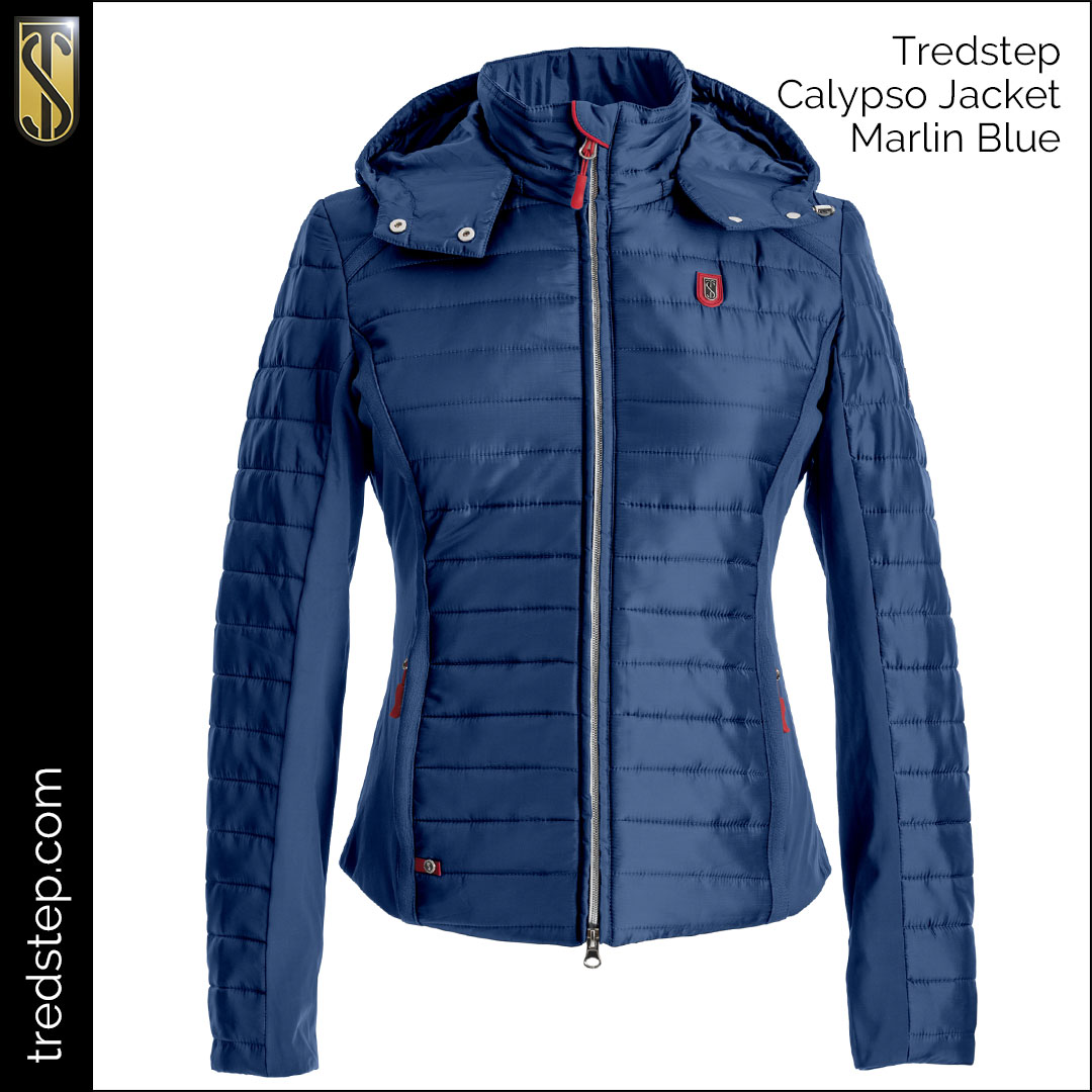 Tredstep | | - Jacket America Equestrian Sports Clothing Marlin Ireland Calypso Blue