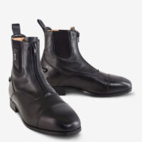 Medici II Front Zip Paddock Boots Black - Tredstep USA & Canada