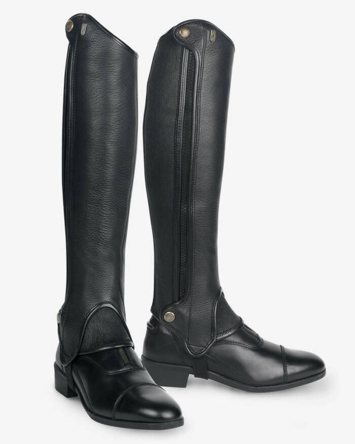 Deluxe Half Chap Black